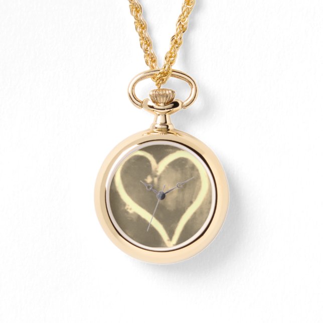 diseño y estilo de collar de relojes (Anverso)