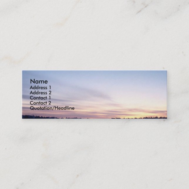 DISEÑOS ADAPTABLES DE LA TARJETA DE VISITA (Anverso)