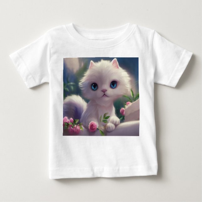 Diseños adorables de camisetas para bebés: lindo y (Anverso)