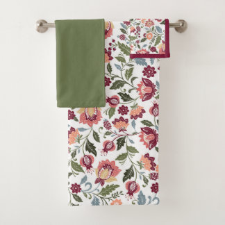 diseños botánicos vintage de hojas y flores