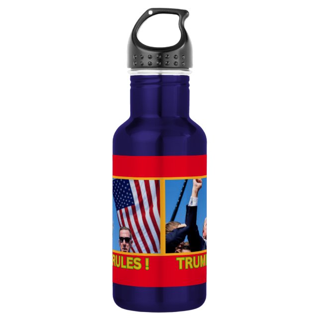 Diseños de botellas de agua de tendencia ecológica (Anverso)