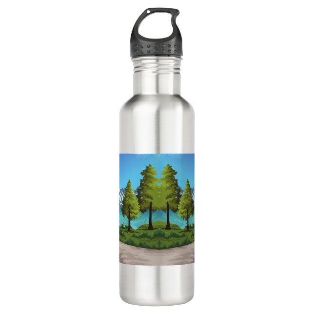 Diseños de botellas de agua únicos y elegantes (Anverso)