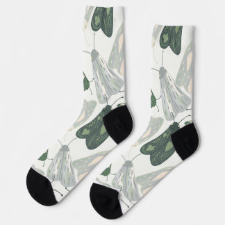 Diseños de calcetines de personajes lindos y genia