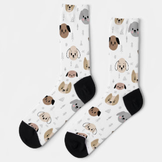 Diseños de calcetines de personajes lindos y genia