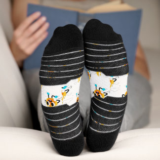 diseños de calcetines lindos, geniales y de edició