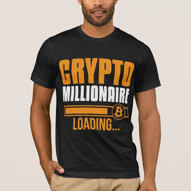 Diseños de camisetas de bitcoin y criptodivisa (Anverso)