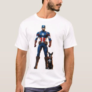 Diseños de camisetas de fuerza de superhéroe