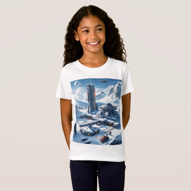 Diseños de camisetas de la naturaleza del espacio  (Anverso completo)