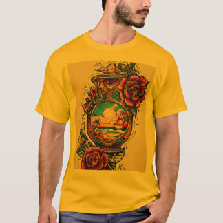Diseños de camisetas de tatuaje tropical intempora