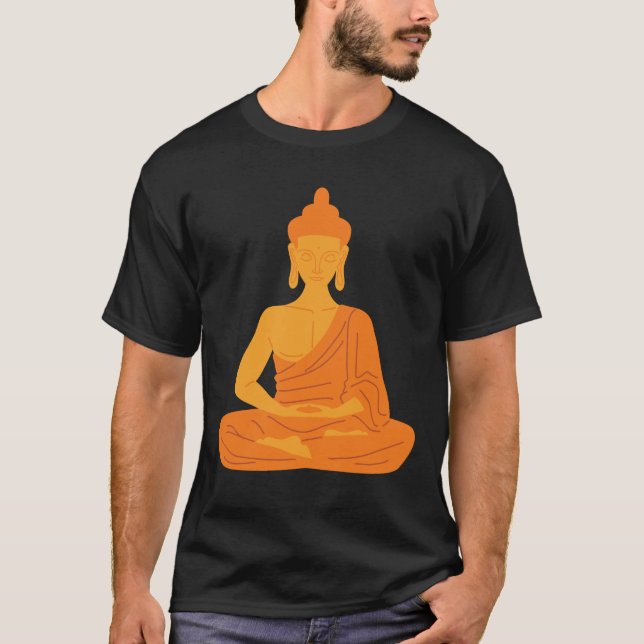 Diseños de camisetas inspirados en Gautam Buddha (Anverso)