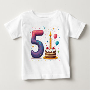 Diseños de camisetas para el cumpleaños de un niño
