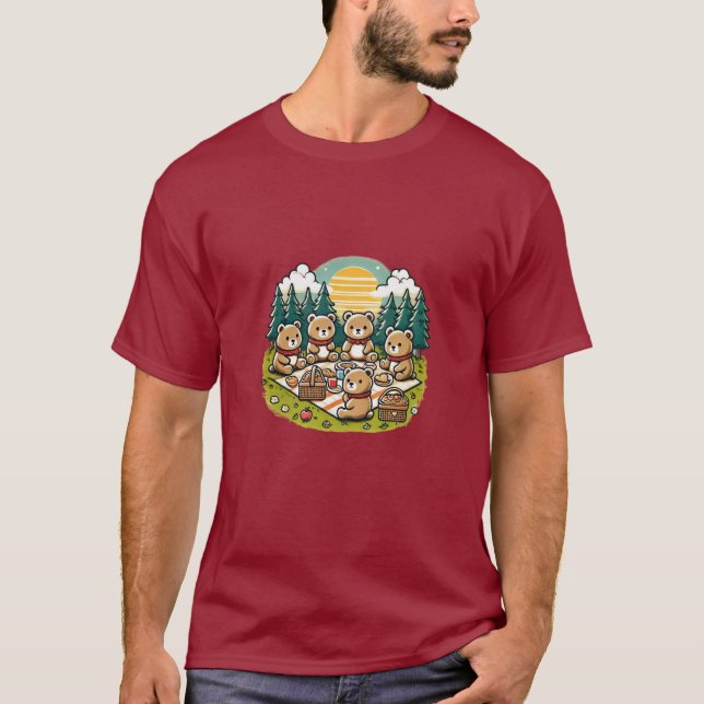 Diseños de camisetas para las necesidades del oso (Anverso)