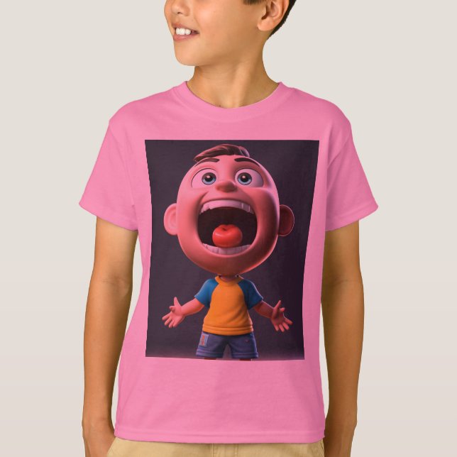 Diseños de camisetas para niños soñadores (Anverso)
