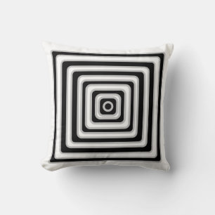 diseños de cojines en blanco y negro el