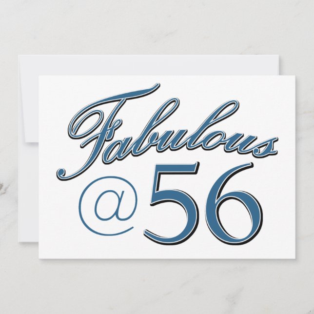 diseños de cumpleaños de 56 años (Anverso)