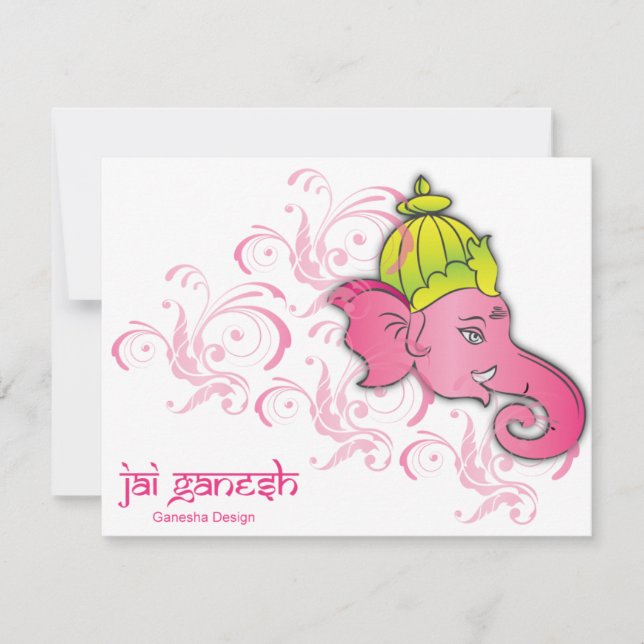 Diseños de elefantes de Jai Ganesh (Anverso)