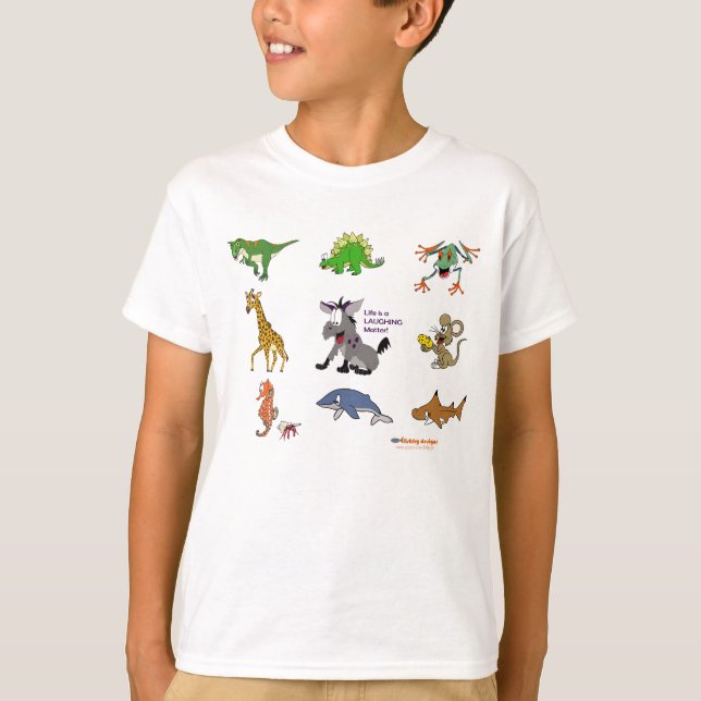 Diseños de Fishfry: La vida es una camiseta del (Anverso)