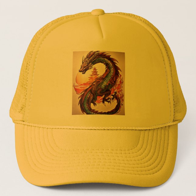 Diseños de Gorra Dreamy Dragon (Anverso)