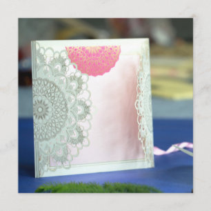 Diseños de Mandala invitan Tarjetas de matrimoni