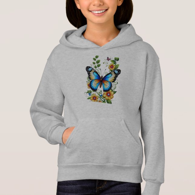 Diseños de moda de Butter Fly Art.All-T-Shirts (Anverso)