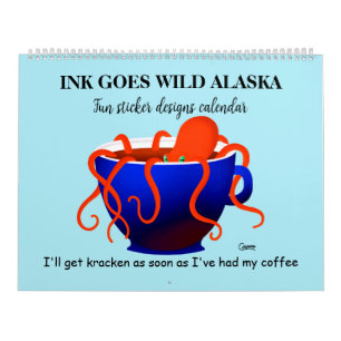 Diseños de Pegatinas divertidos - Calendario grand