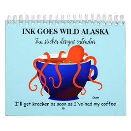 Diseños de Pegatinas divertidos - Calendario peque