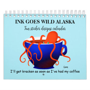 Diseños de Pegatinas divertidos - Calendario peque