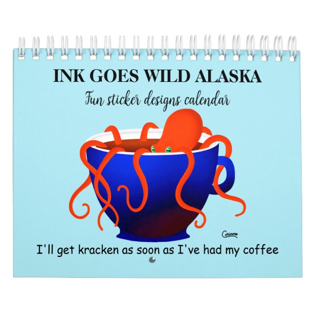 Diseños de Pegatinas divertidos - Calendario peque (Tapa)