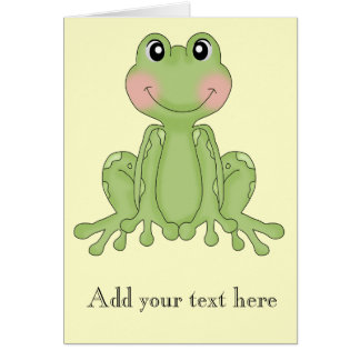 Diseños de rana Notecards para coleccionistas de r