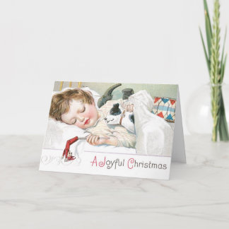 Diseños de tarjetas de Navidad de época original