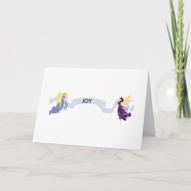 Diseños de temporada navideña tarjeta de anuncio d (Anverso)