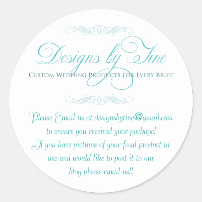 Diseños de Tine Pegatina (Anverso)