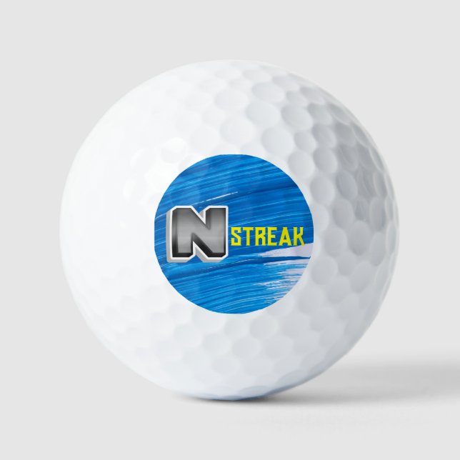 Diseños de una pelota de golf personalizado en Zaz (Anverso)
