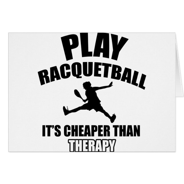 Diseños del jugador del Racquetball (Anverso (Horizontal))