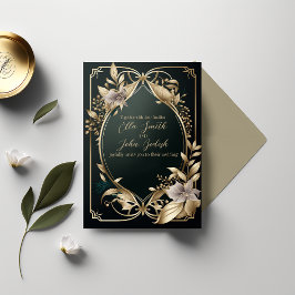 Diseños editables de lujo para invitaciones de bod