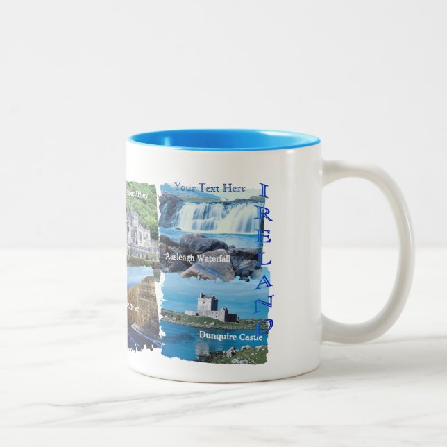 Diseños escénicos de la TAZA ocho PINTORESCOS de (Derecha)