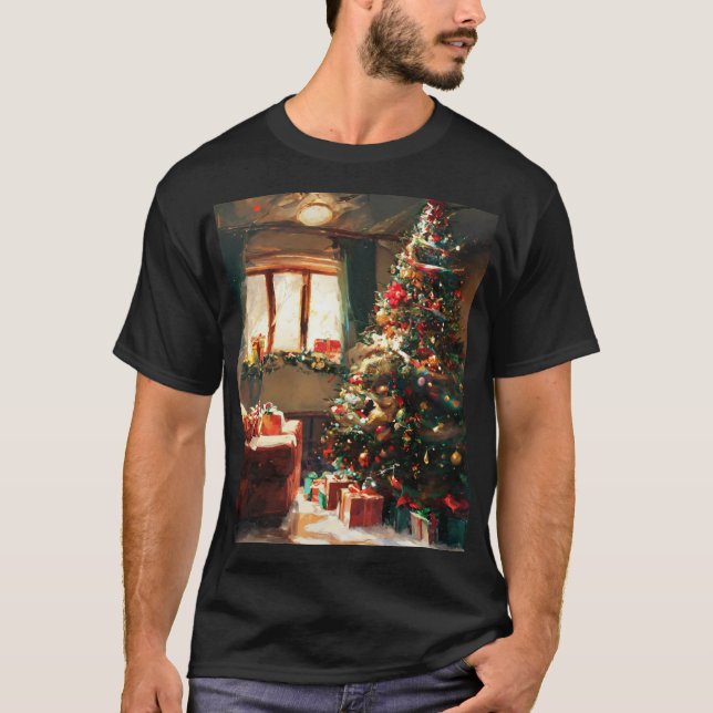 Diseños festivos de camisetas - Celebrar Navidades (Anverso)