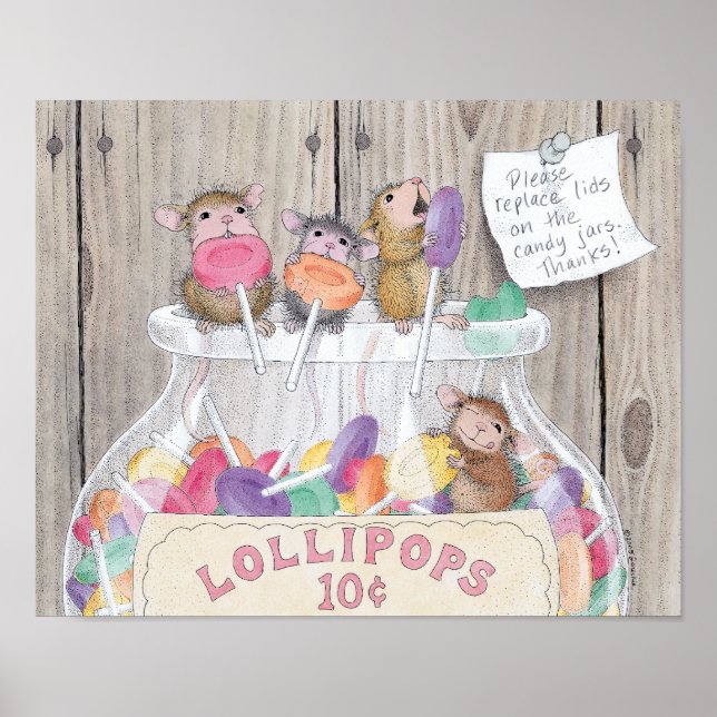 Diseños House-Mouse® - Arte mural (Frente)