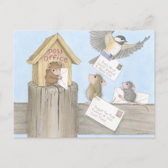Diseños House-Mouse® - Tarjetas Post (Anverso)