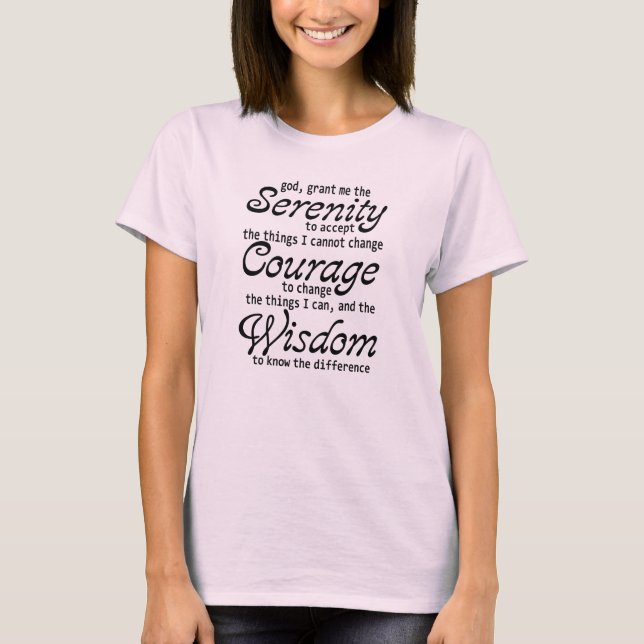 Diseños inspiradores de la camiseta del rezo de la (Anverso)