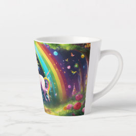 Diseños mágicos de tazas de café con unicornio en