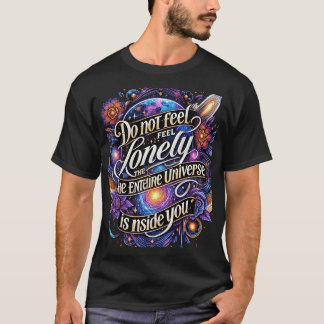 Diseños místicos de camisetas del Universo