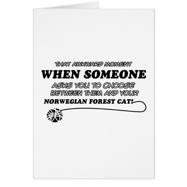 Diseños noruegos del gato del bosque (Frente)