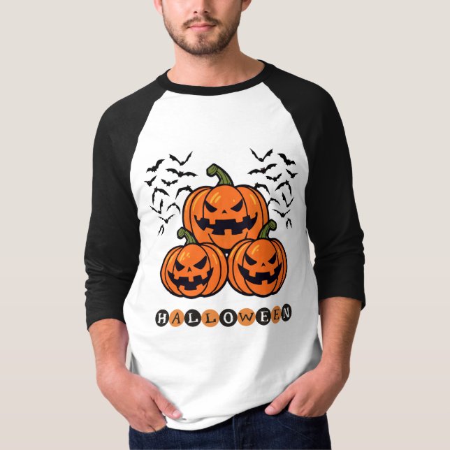 Diseños personalizados de camisetas de Halloween e (Anverso)
