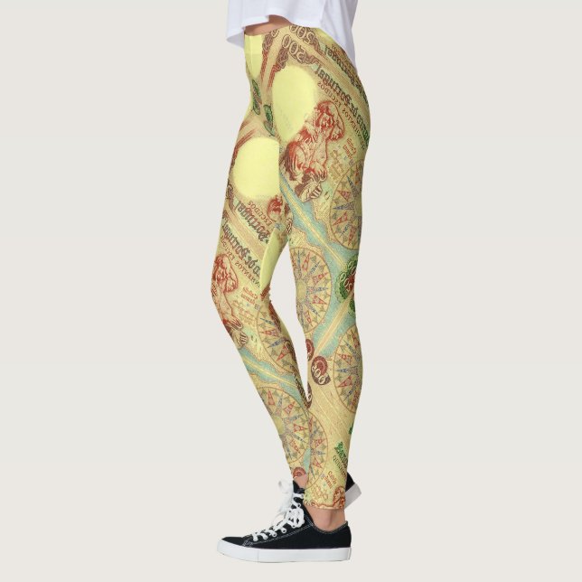 Diseños portugueses Leggings (Izquierda)