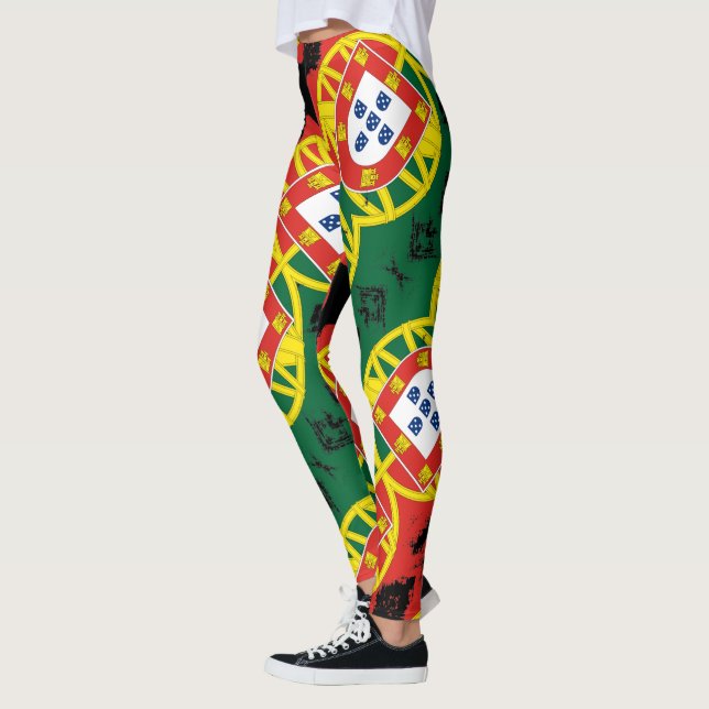 Diseños portugueses Leggings (Izquierda)