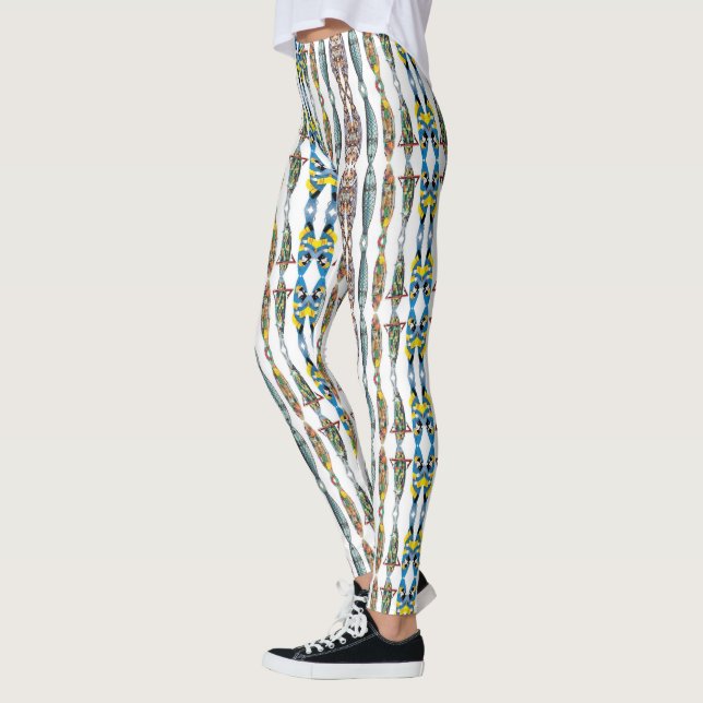 Diseños portugueses Leggings (Izquierda)