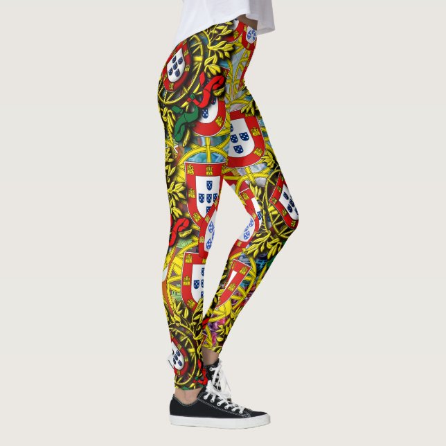 Diseños portugueses Leggings (Derecha)