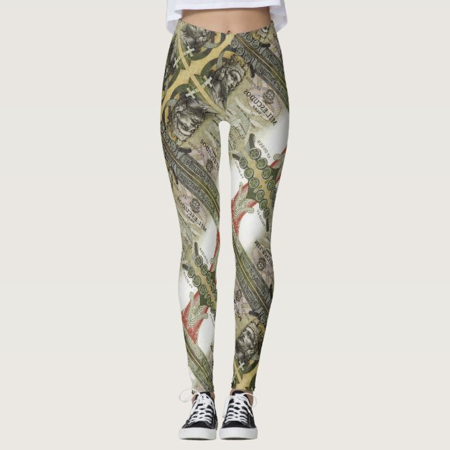 Diseños portugueses Leggings (Anverso)