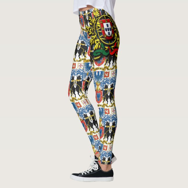 Diseños portugueses Leggings (Izquierda)